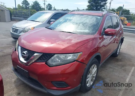 2014 Nissan Rogue Sv from USA, damaged, VIN 5N1AT2MT8EC776678